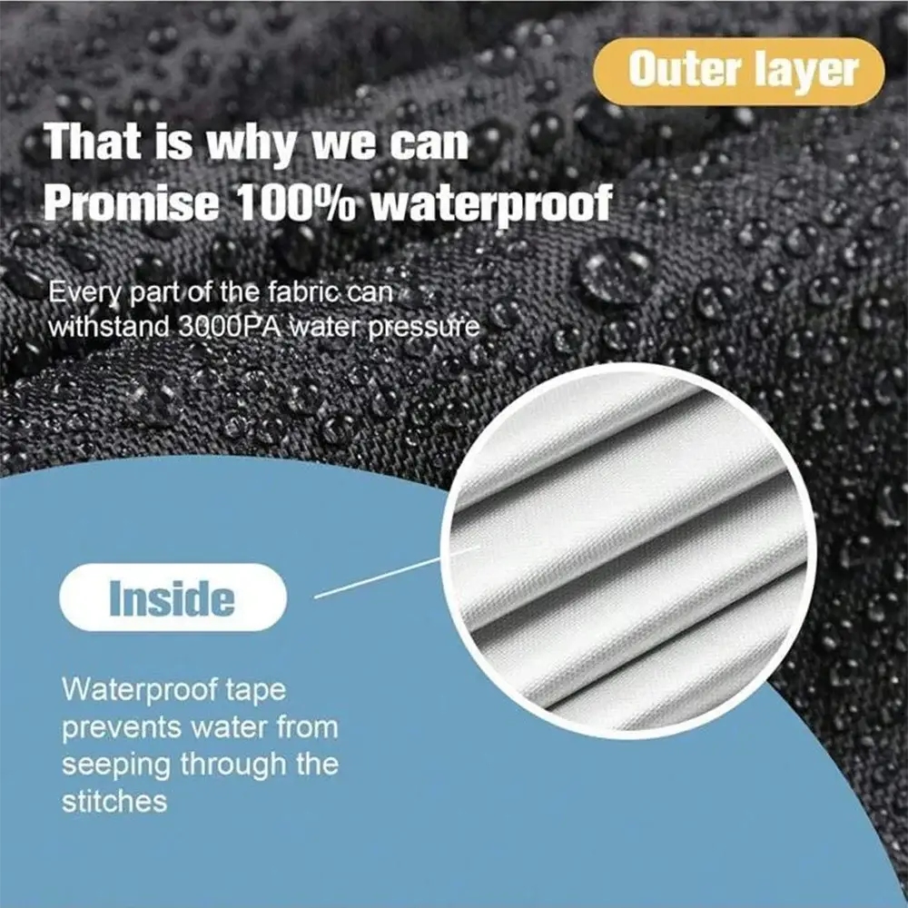 Waterproof Outdoor Bench Cover – Dustproof UV-Resistant (3 sizes available) - SS