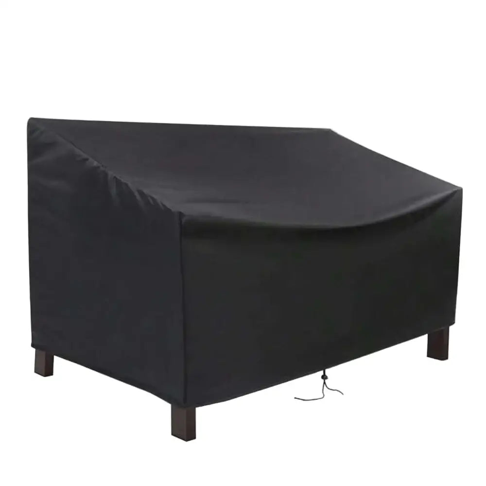 Waterproof Outdoor Bench Cover – Dustproof UV-Resistant (3 sizes available) - Black / 190x66x89cm / Bench Cover - SS