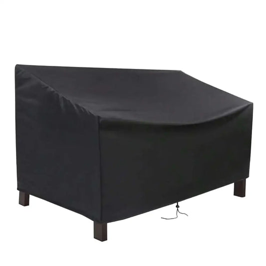 Waterproof Outdoor Bench Cover – Dustproof UV-Resistant (3 sizes available) - Black / 190x66x89cm / Bench Cover - SS