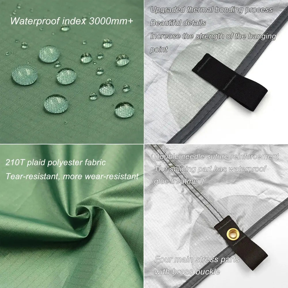 Waterproof Tarp with 19 Hang Points (3 different types available) - SS