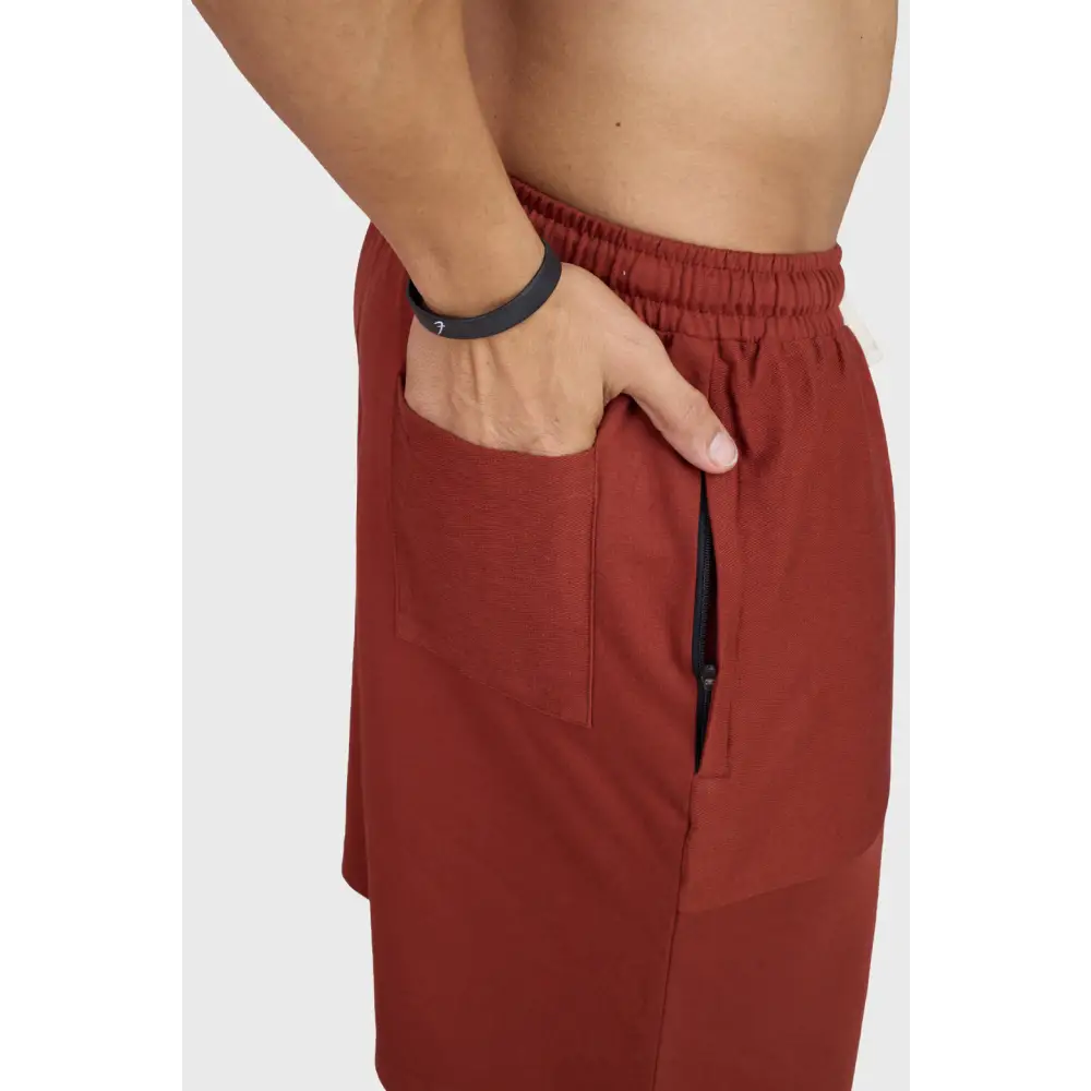 Weekend Oversized Shorts Rust - Shorts
