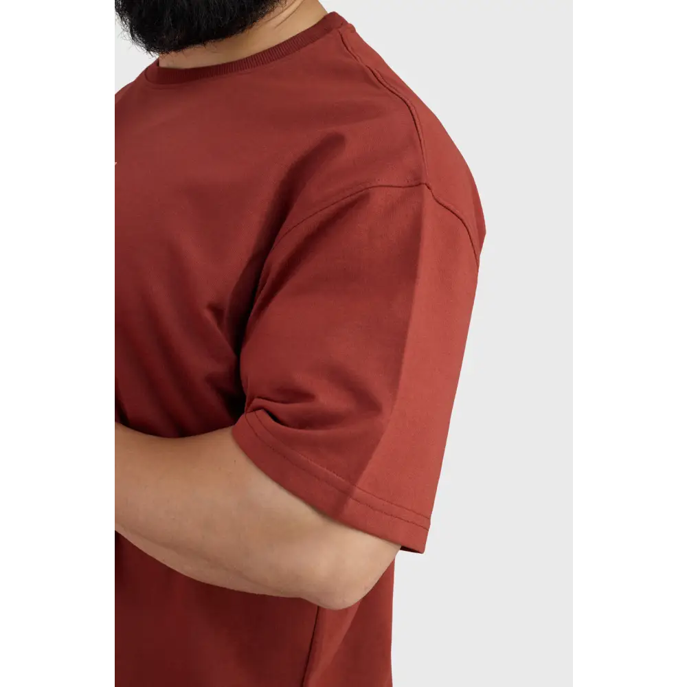 Weekend Oversized T-shirt Rust - Tshirts