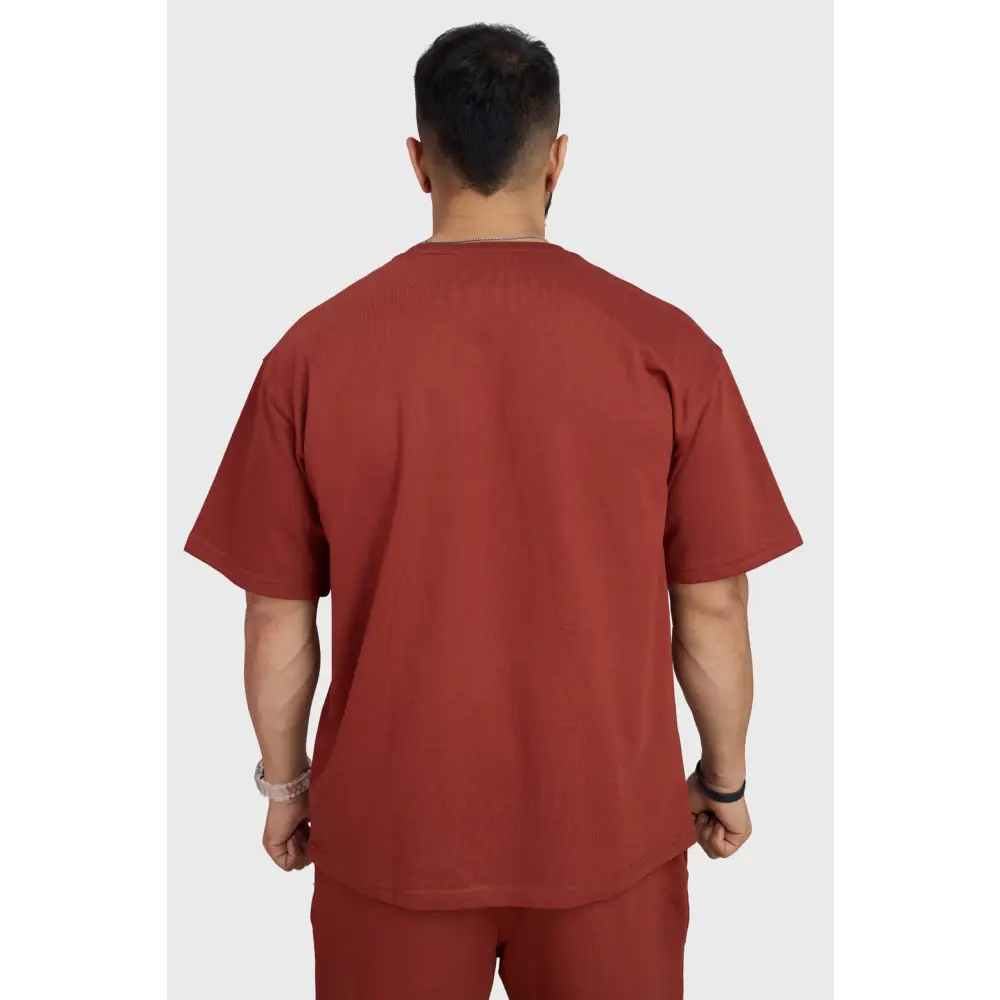 Weekend Oversized T-shirt Rust - Tshirts