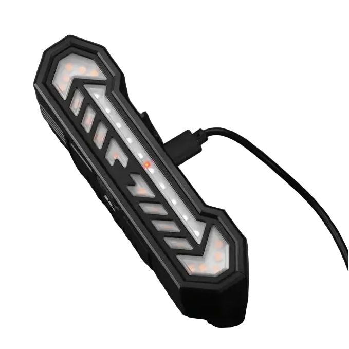 WEST BIKING Wireless Turn Signal Bike Tail Light Projection 6 Modes Rechargeable Waterproof Rear Light For Road MTB