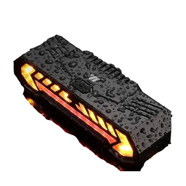 WEST BIKING Wireless Turn Signal Bike Tail Light Projection 6 Modes Rechargeable Waterproof Rear Light For Road MTB