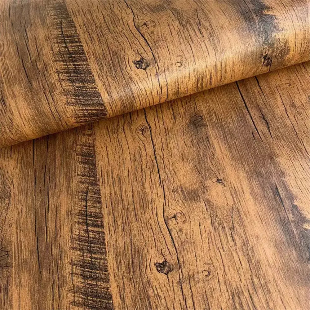Wide Wood Grain PVC Wallpaper (40cm & 55cm) (available in 5 designs) - Design 1 / 40cmx1m - SS