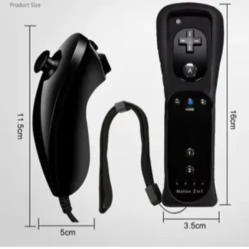 Wii Remote & Controller – With Motion Plus (8 colours available) - 9eight5