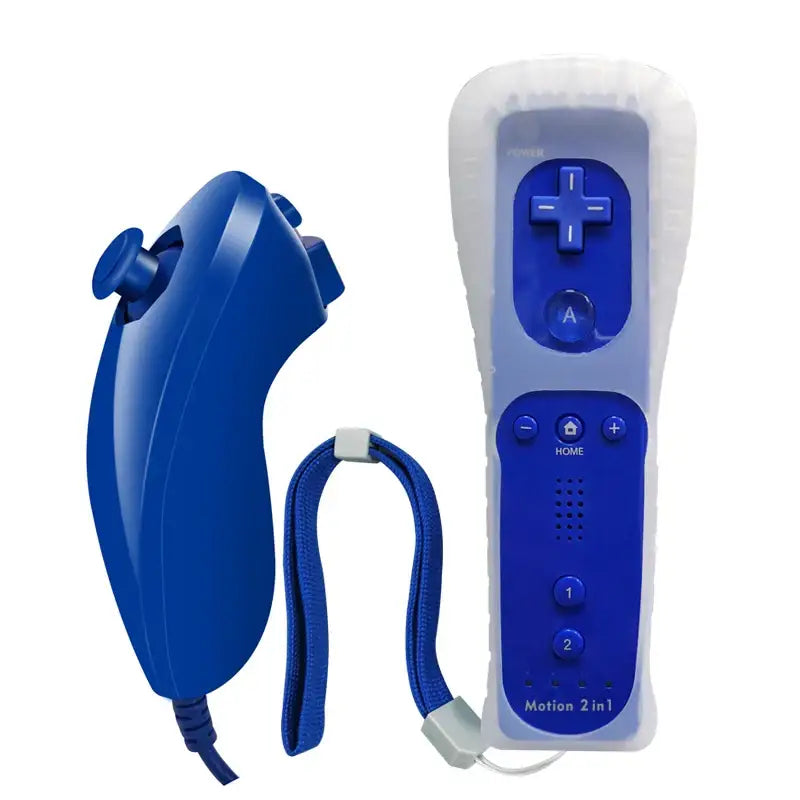 Wii Remote & Controller – With Motion Plus (8 colours available) - Navy Blue / Controller - 9eight5
