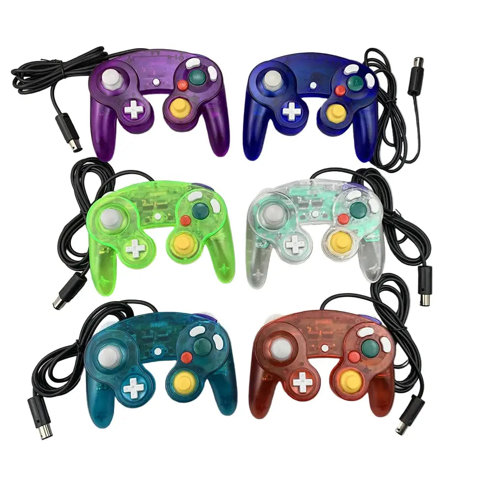 Wired Gamepad Controller for NGC/GameCube (8 colours available) - 9eight5