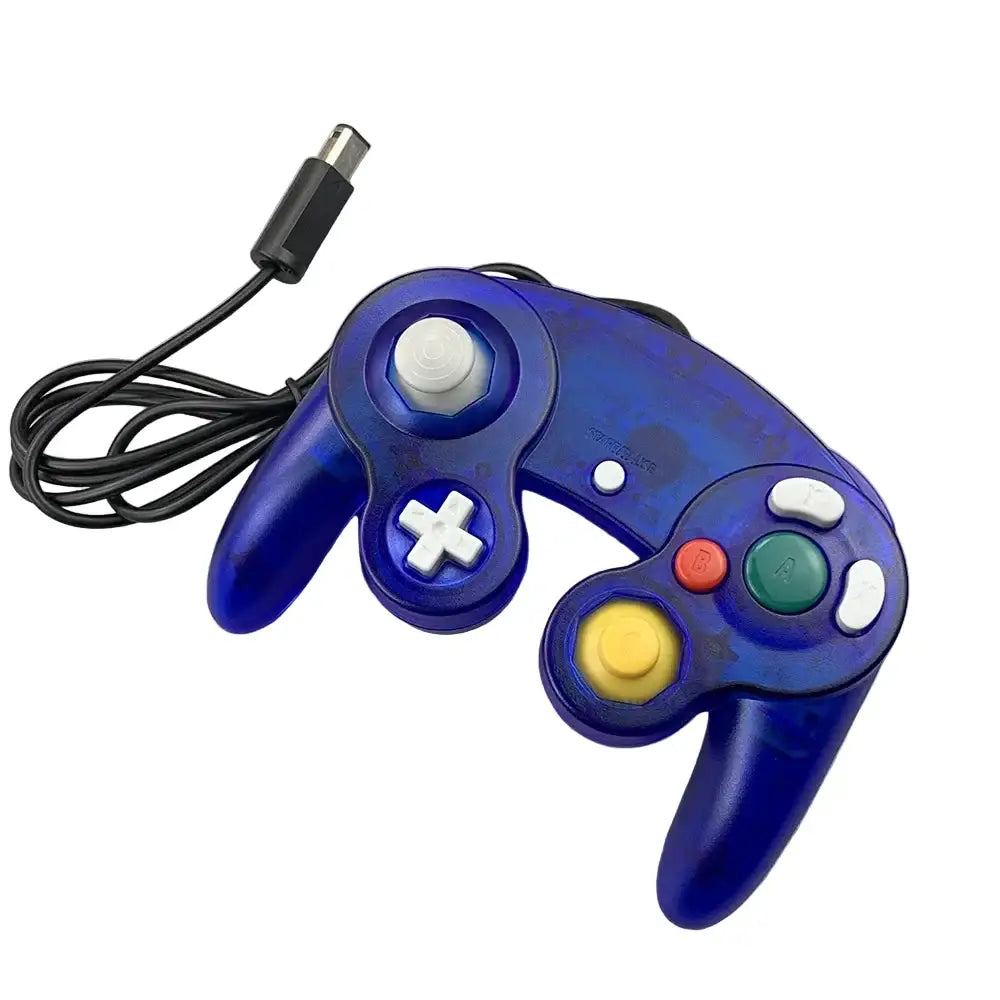 Wired Gamepad Controller for NGC/GameCube (8 colours available) - Blue / Controller - 9eight5