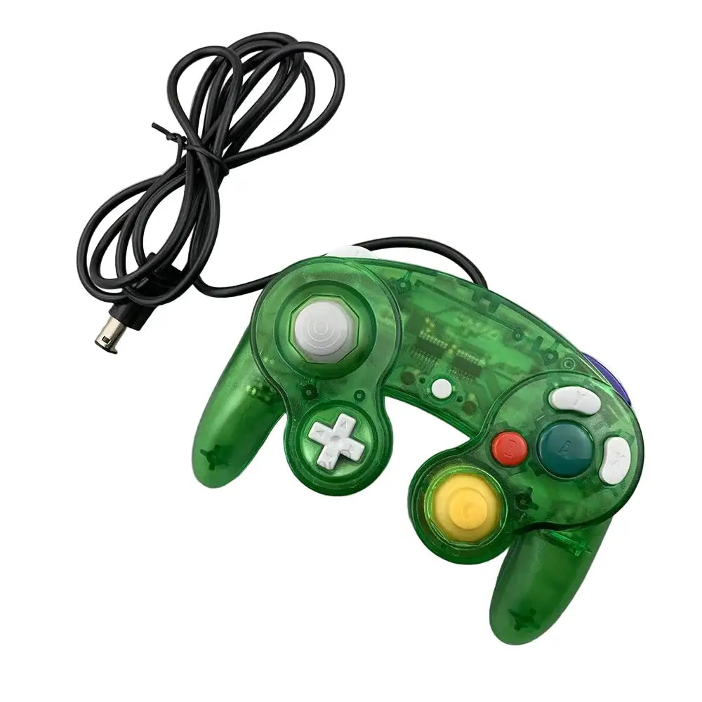 Wired Gamepad Controller for NGC/GameCube (8 colours available) - Dark Green / Controller - 9eight5