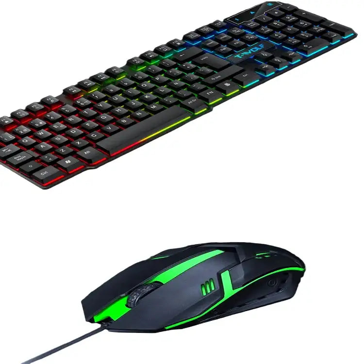Wired Keyboard & Mouse Set (different language available) - 9eight5
