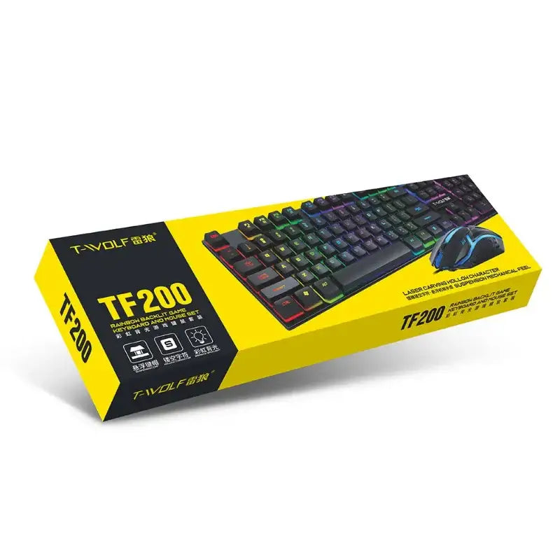 Wired Keyboard & Mouse Set (different language available) - 9eight5