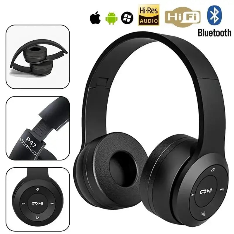 Wireless Bluetooth Headphones – Mic Noise Cancelling (available in 5 colours) - 9eight5