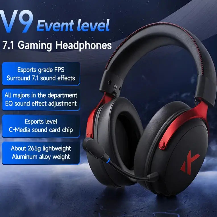 Wireless Bluetooth Headset – Tri-Mode Low-Lag (4 colours available) - 9eight5