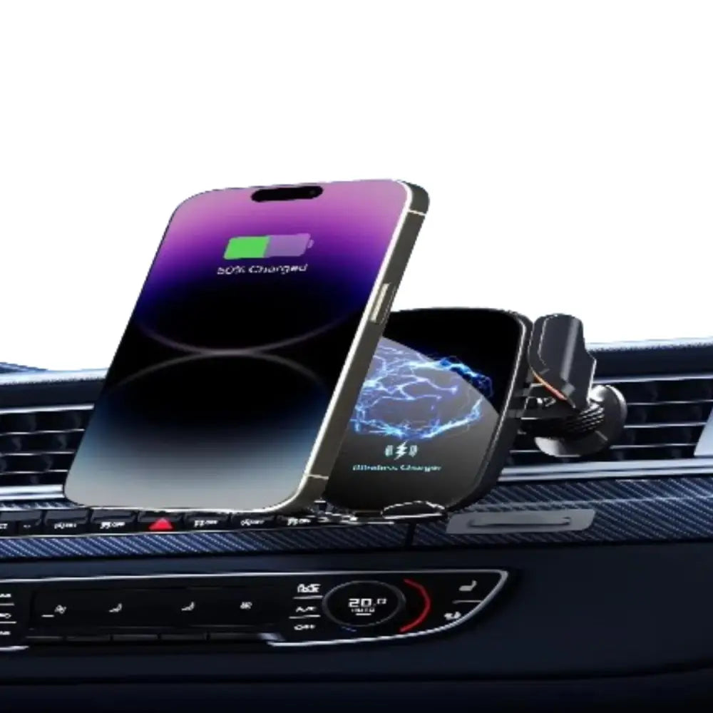Wireless Car Charger – 15W - Black - 9eight5