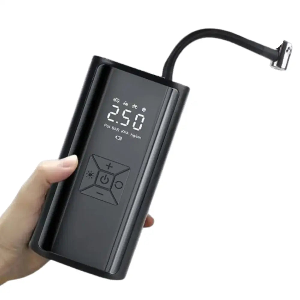 Wireless Digital Tire Inflator Air Pump with LED Light & LCD Display 150PSI Portable Air Compressor - Tools & Kits