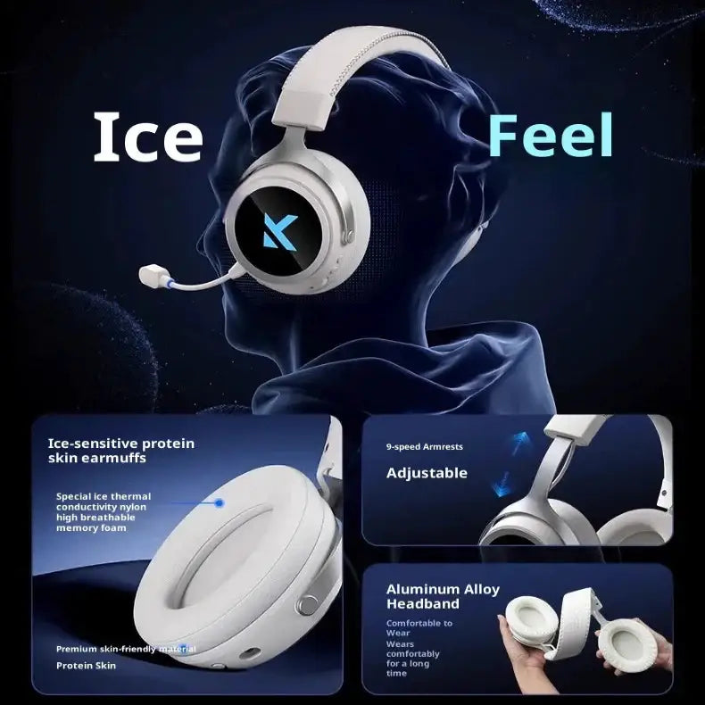 Wireless Gaming Headset – Bluetooth/2.4G (available in 3 colours) - 9eight5