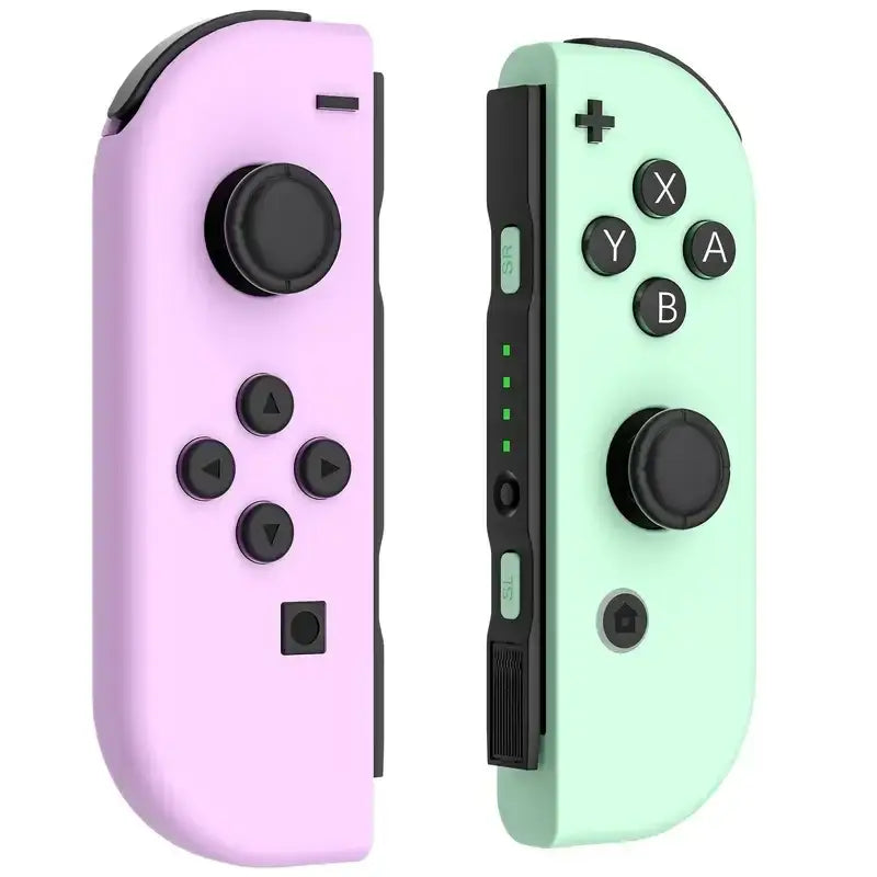 Wireless Joycon Replacement for Switch/Lite/OLED (various colours available) - Purple & Green / Controller - 9eight5