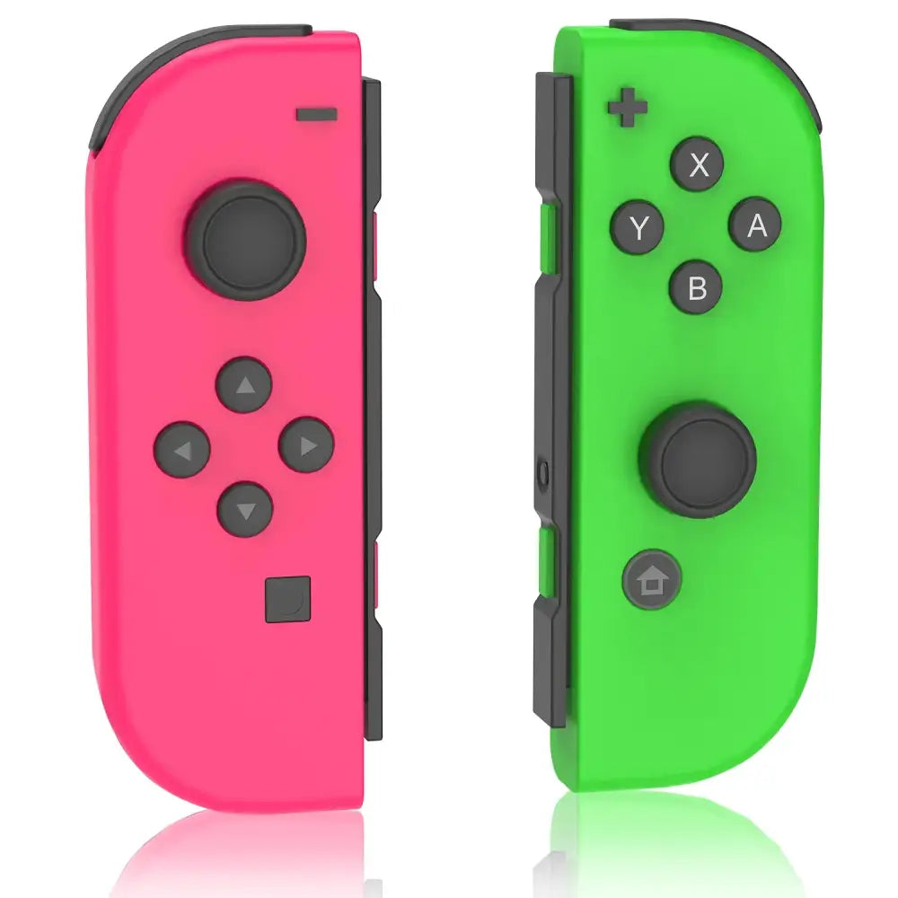 Wireless Joycon Replacement for Switch/Lite/OLED (various colours available) - Pink & Green / Controller - 9eight5