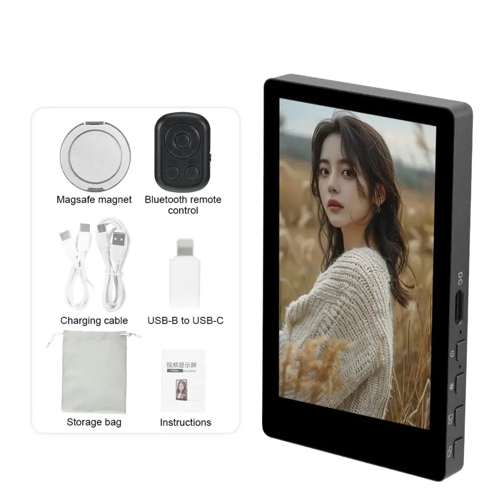 Wireless Magnetic Selfie Monitor Screen for iPhone & Android - 9eight5