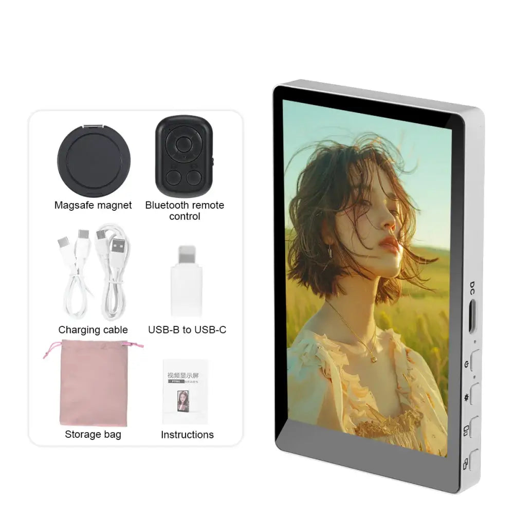 Wireless Magnetic Selfie Monitor Screen for iPhone & Android - 9eight5