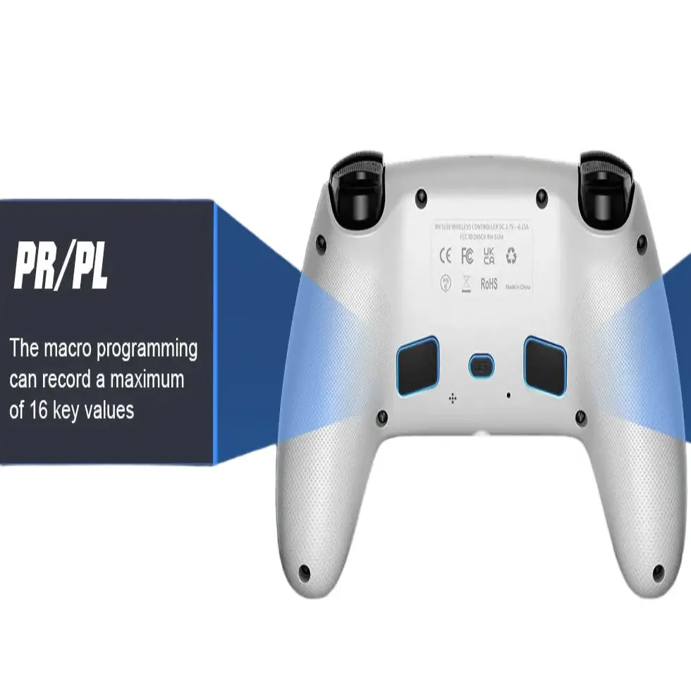 Wireless RGB Controller for PS5/PS5 Pro/PC (4 colours available) - 9eight5