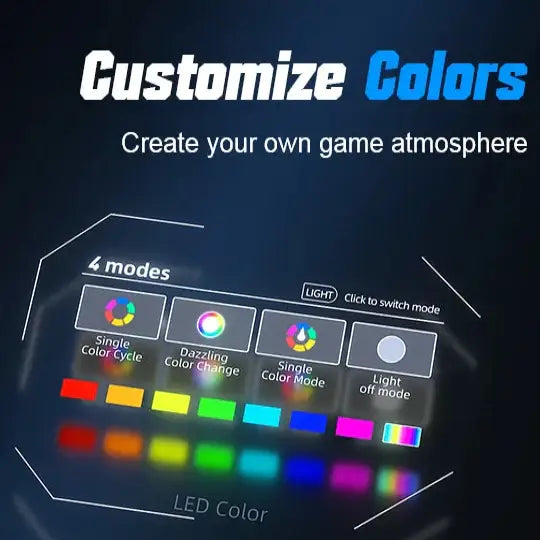 Wireless RGB Controller for PS5/PS5 Pro/PC (4 colours available) - 9eight5