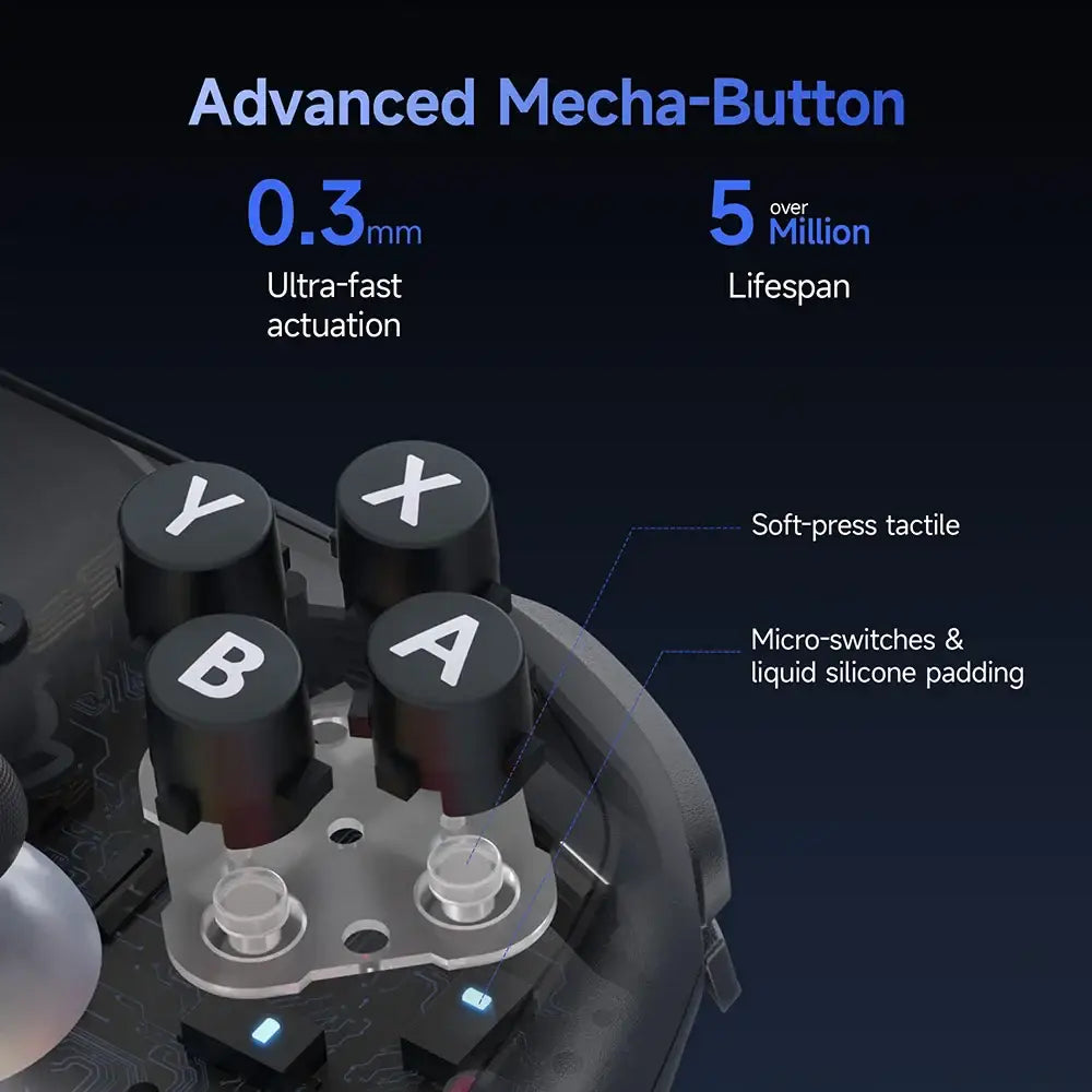 Wireless RGB Gamepad (available in Black & White) - 9eight5