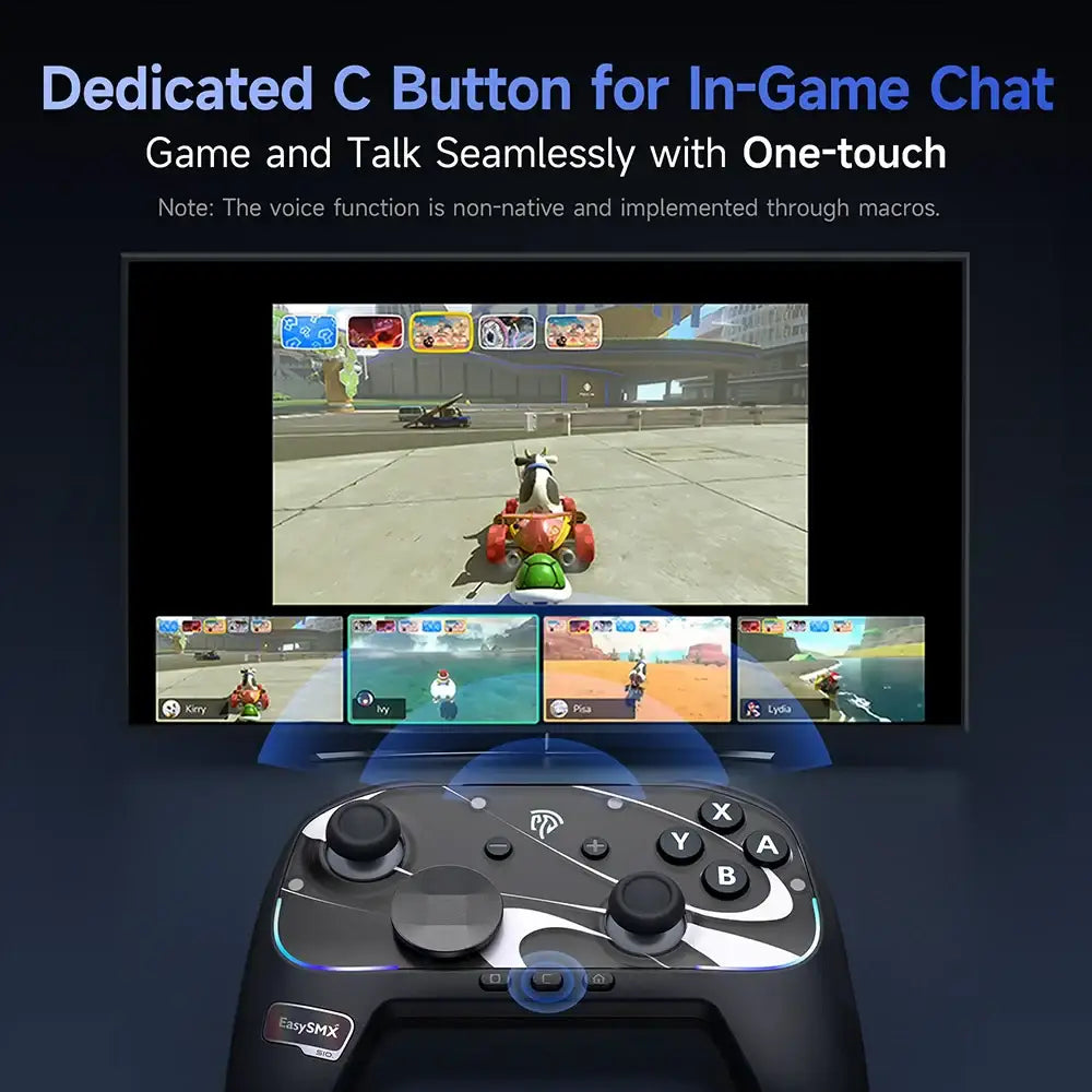 Wireless RGB Gamepad (available in Black & White) - 9eight5