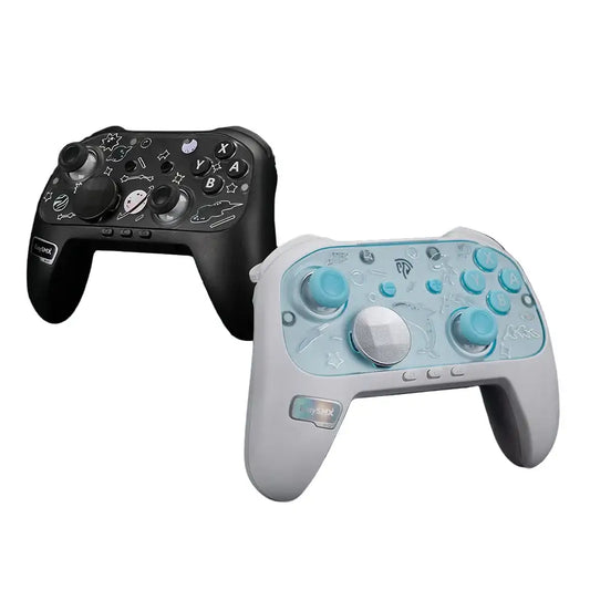 Wireless RGB Gamepad – Switch 2/PC/Phone/TV NFC Gyro (available in Black & White) - 9eight5
