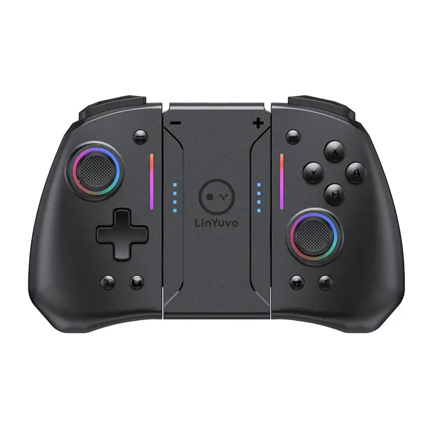 Wireless RGB Joy-Pad – Switch/Lite/OLED (available in 5 colours) - Black / Gaming Console - 9eight5