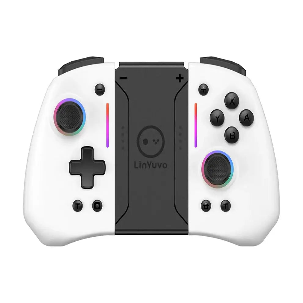 Wireless RGB Joy-Pad – Switch/Lite/OLED (available in 5 colours) - White / Gaming Console - 9eight5