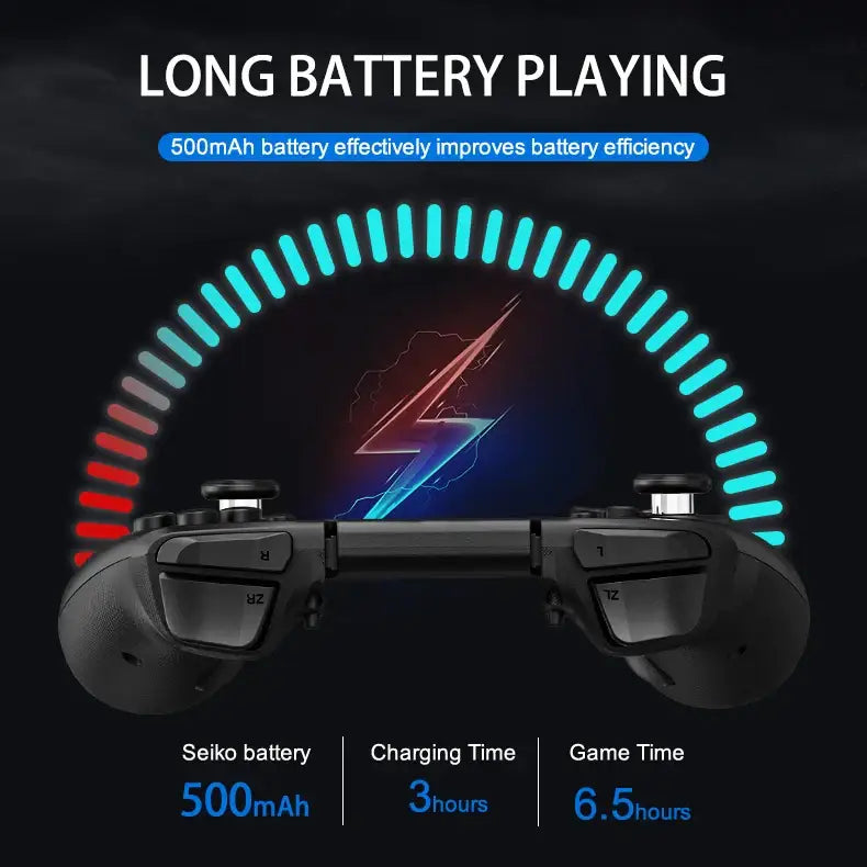 Wireless RGB Joy-Pad – Switch/Lite/OLED (available in 5 colours) - 9eight5