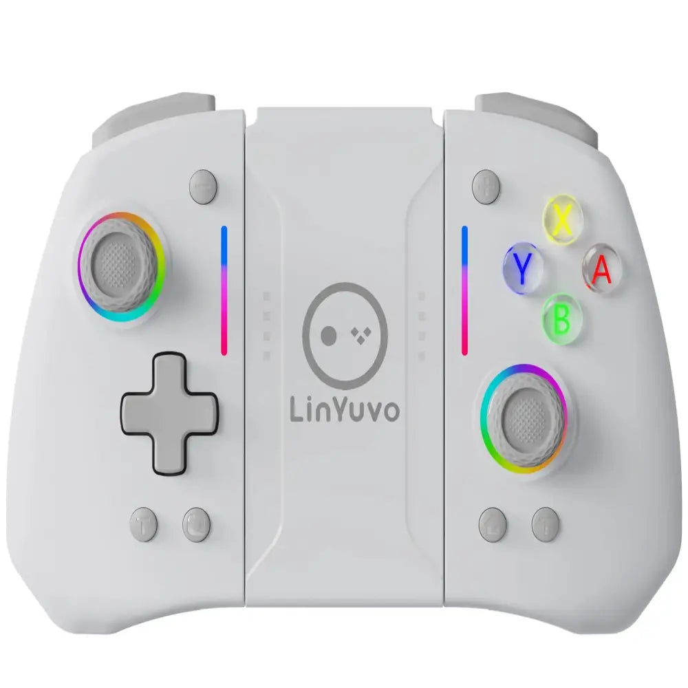 Wireless RGB Joy-Pad – Switch/Lite/OLED (available in 5 colours) - Gray / Gaming Console - 9eight5