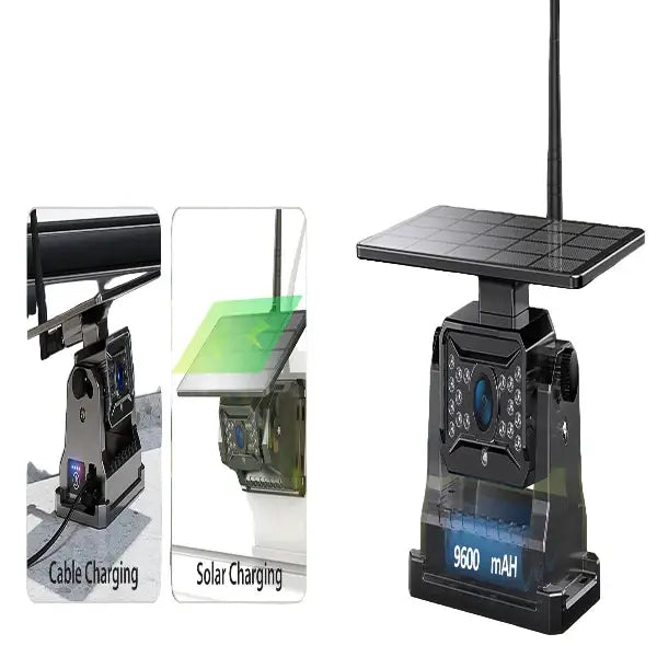 Wireless Solar – 5’’ Rear View Monitor - HBC