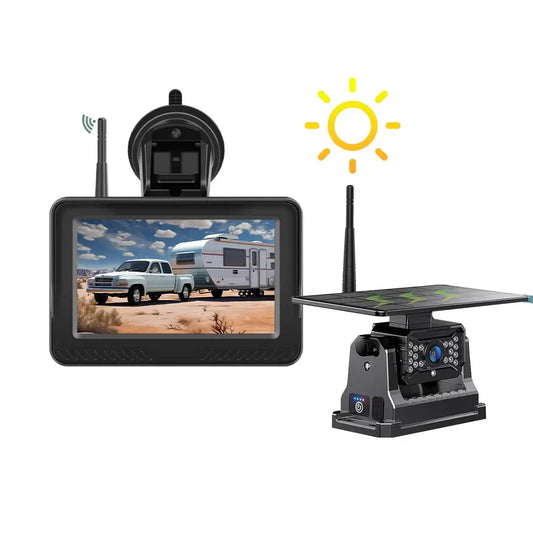 Wireless Solar – 5’’ Rear View Monitor - HBC