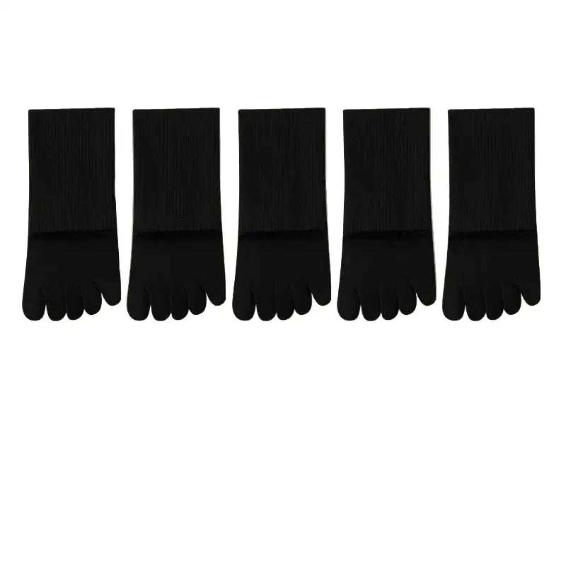 Women’s Five-Toe Socks – 5/10 Pairs - 5 Pairs Black / One size - SS