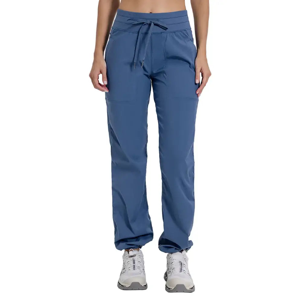 Women’s Quick-Drying Sports Pants (5 shades available) - Asphalt Blue / XS - SS