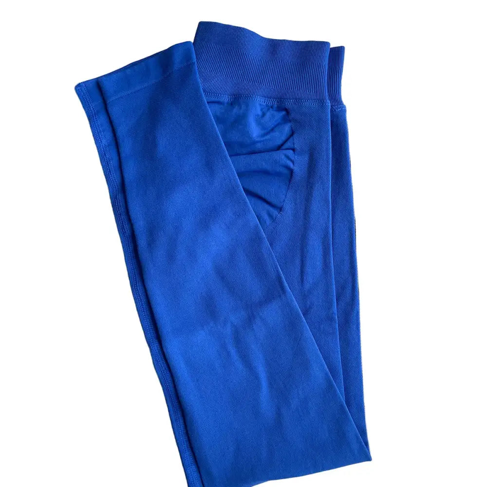 Women’s Seamless Yoga Leggings (different colours and sizes available) - Deep Sea Blue / XS - SS