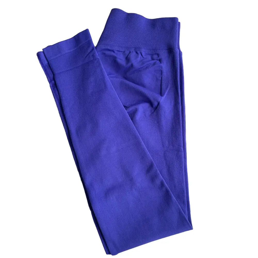 Women’s Seamless Yoga Leggings (different colours and sizes available) - Indigo / XS - SS