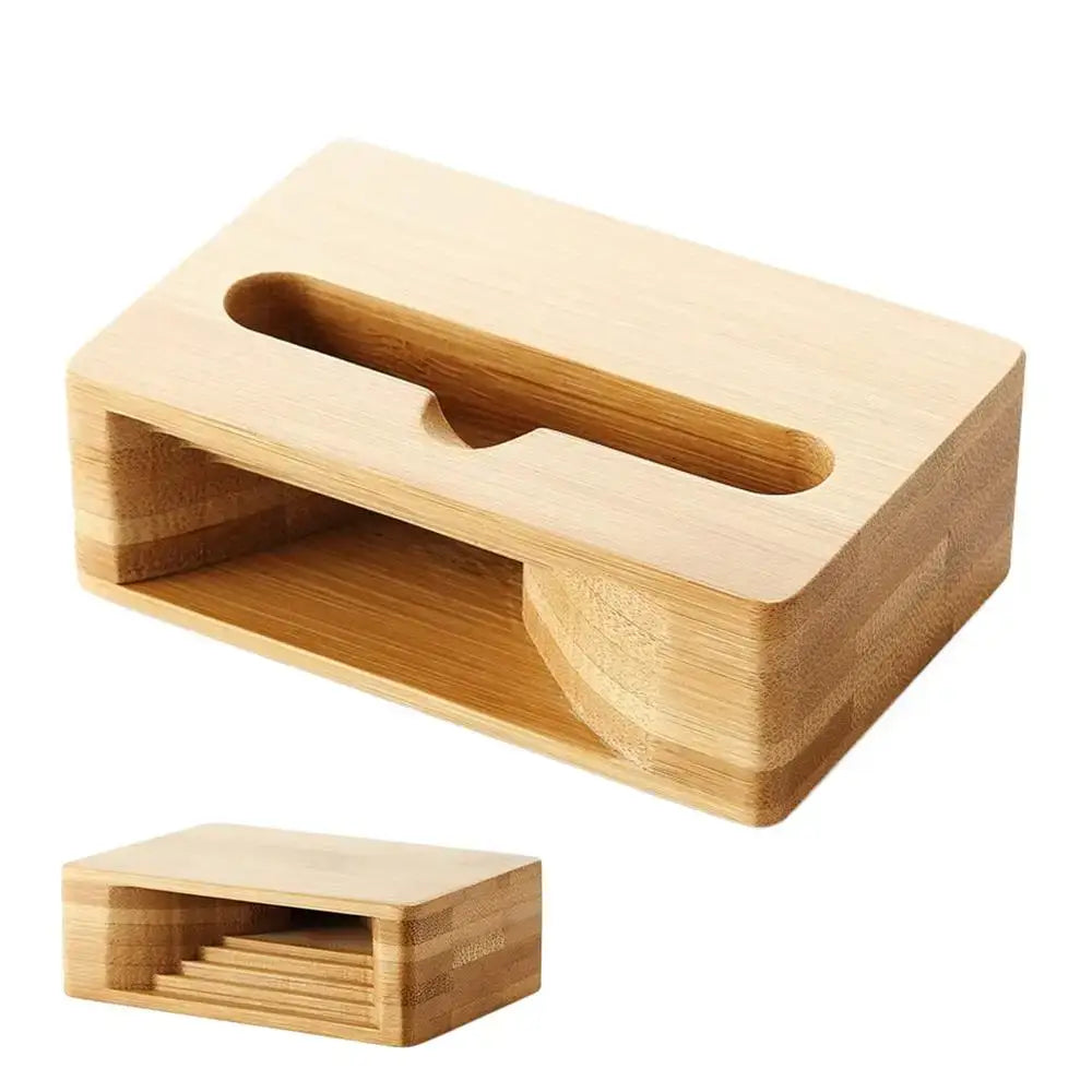 Wooden Phone Stand with Passive Speaker Amplifier - 9eight5