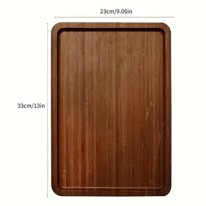 Wooden Sofa Armrest Tray Rectangular Sofa End Table Tray Practical TV Snack Tray for Remote Control Wine Drink Snacks