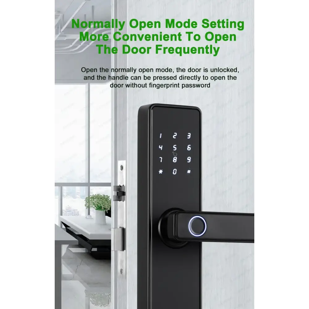 (Work in Progress) RAYKUBE K20 9-language Biometric Fingerprint Door Lock Electronic Door Lock with Tuya APP/IC