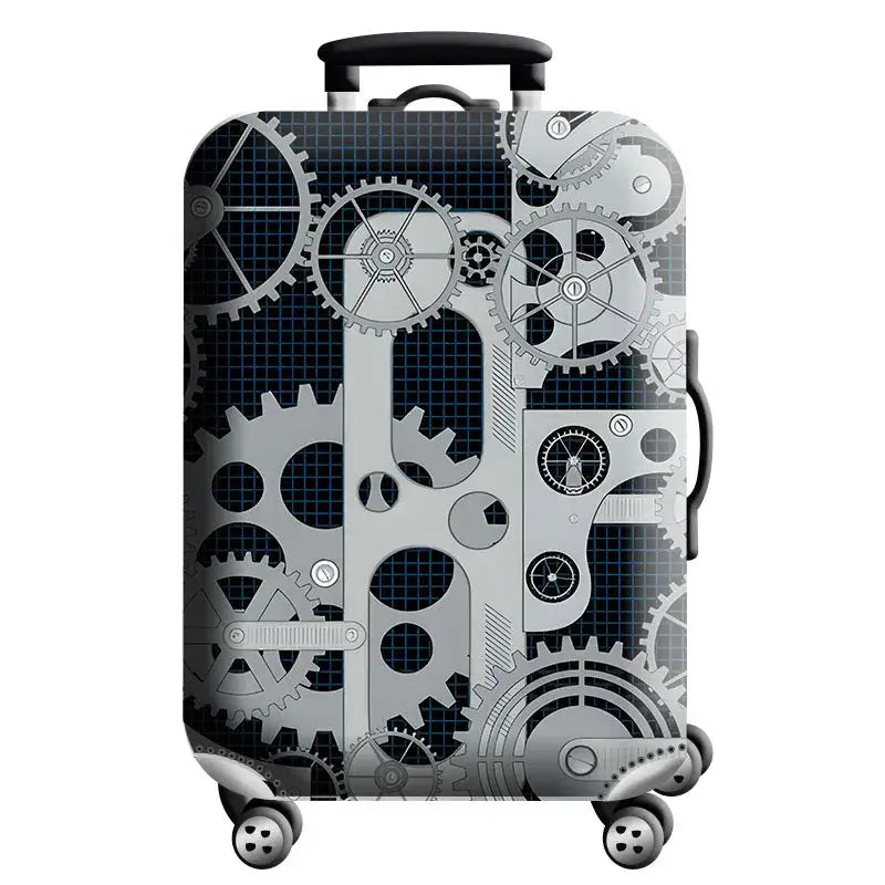 World Map Elastic Luggage Cover (18–32″) (different designs available) - Design - 20 / S / Luggage Cover - SS