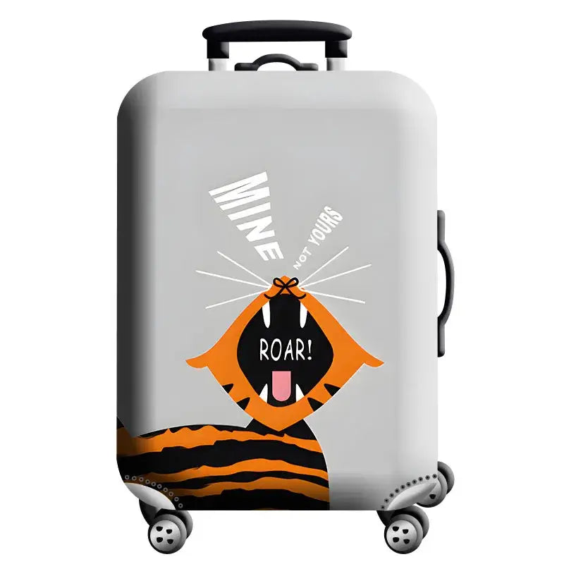 World Map Elastic Luggage Cover (18–32″) (different designs available) - Design - 9 / S / Luggage Cover - SS