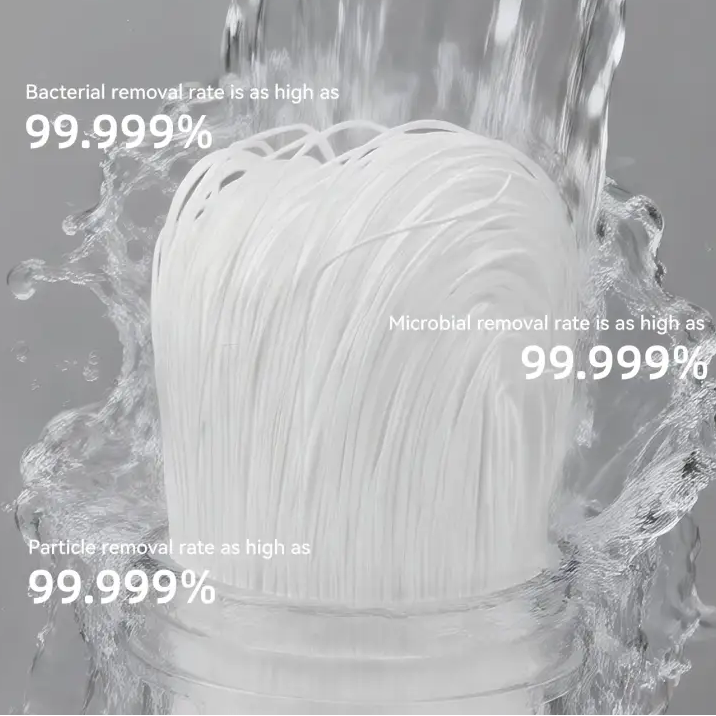 WRELS Portable Water Purifier Straw Survival Filter NSF Certified 99.999% Sterilization Emergency Camping Hiking Water