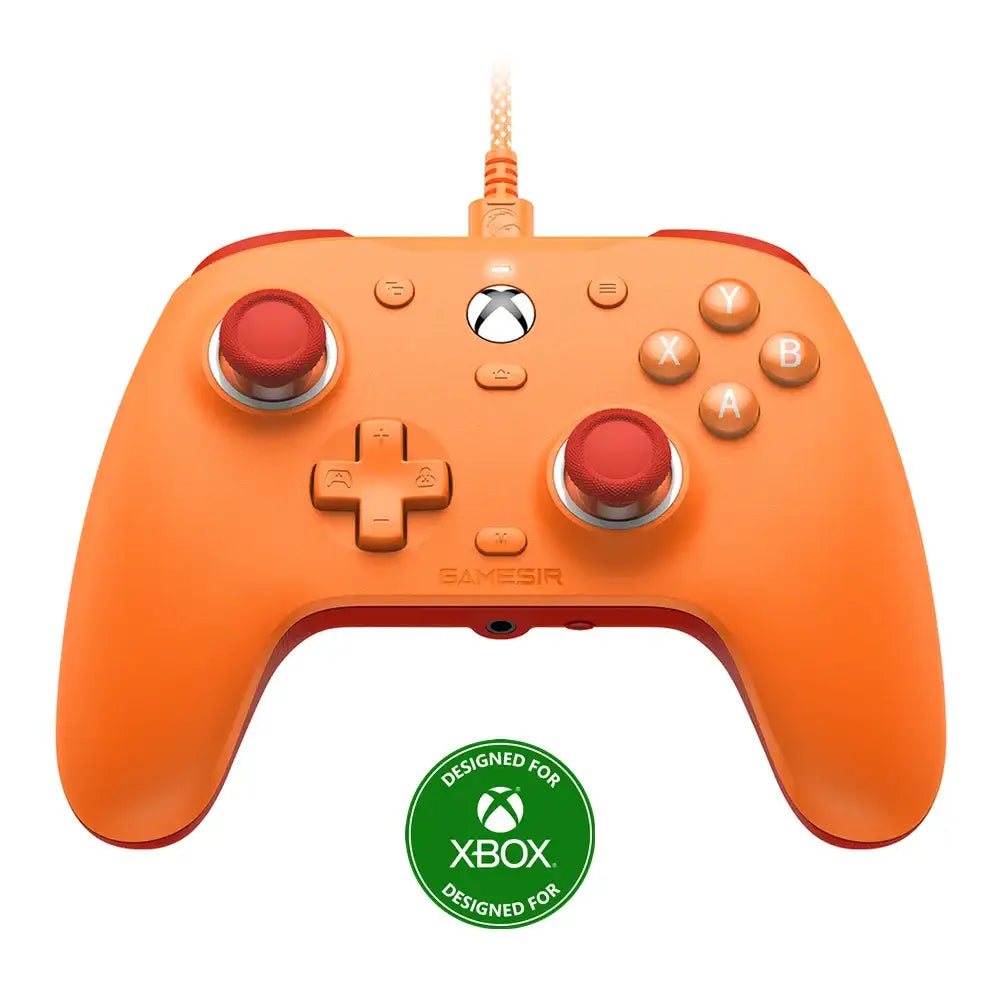 Xbox Controller – Series X/S/One PC Replaceable Panels (5 colours available) - Orange / Gaming Controller - 9eight5