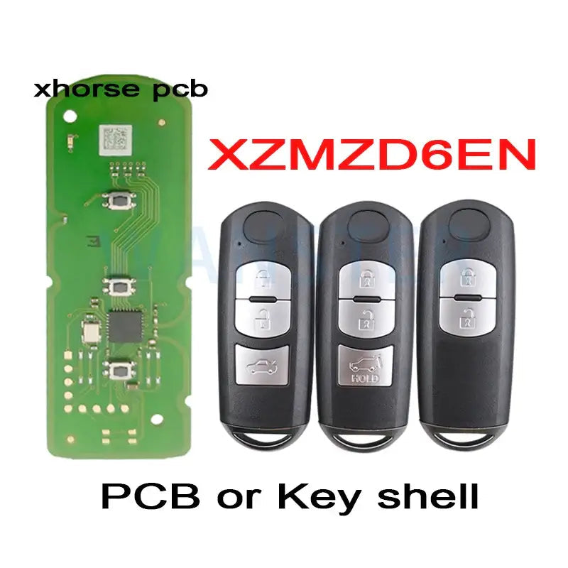 XHORSE XZMZD6EN Smart Car Key Fob Remote Control for Mazda 3 5 6 8 CX3 RX8 Miata CX5 CX7 CX9 MX5 Miata Summit Axela