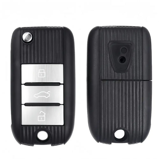 XJMYNB Flip Remote Car Key Shell Case Fob Replacement For Roewe RX5 MG3 MG5 MG6 MG7 MG 3 5 6 ZS GT GS Morris Garages HS